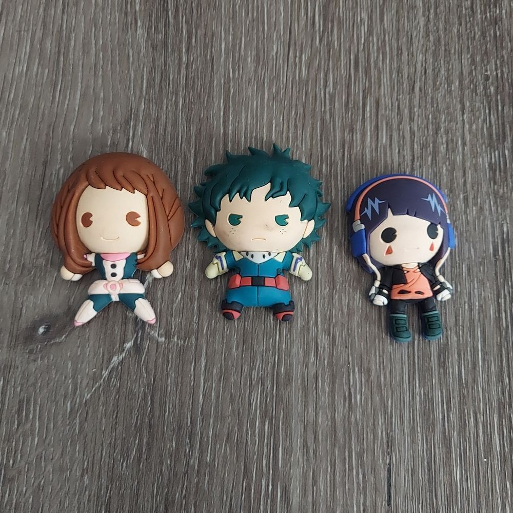 My Hero Academia 3D Fridge Magnets
